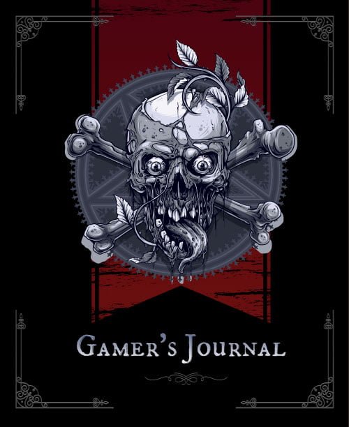 Gamer's Journal: RPG Role Playing Game Notebook - Gothic Demon Pentagram (Gamers series)