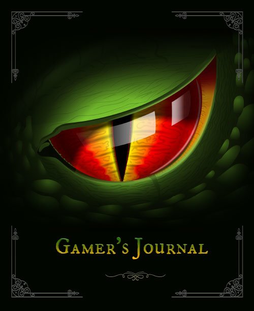 Gamer's Journal: RPG Role Playing Game Notebook - Dragon Eye (Gamers series)