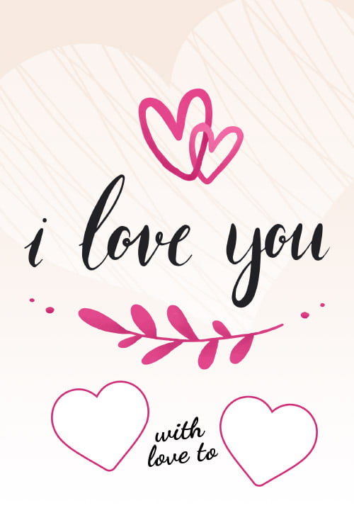I LOVE You: 97 Questions For Loving Couples Journal | Beautiful Pink Hearts Design (A Journal for Two Book)