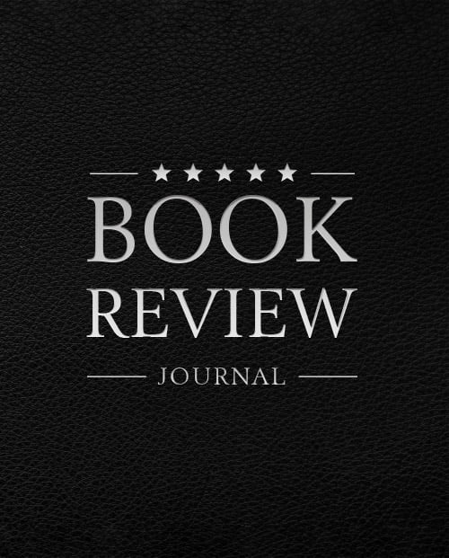Book Review Journal: 100 Record Pages For Book Lovers | Elegant Black Leather Design and Five Stars