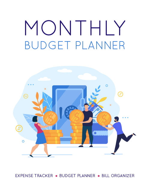 Monthly Budget Planner: Expense Tracker, Budget Planner, Bill Organizer | Daily Weekly Monthly Planner Organizer (Monthly Budget Planner Organizer)