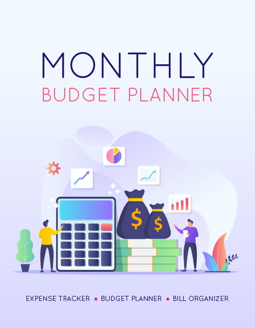 Monthly Budget Planner: Expense Tracker, Budget Planner, Bill Organizer | Monthly Bill Planner Journal (Monthly Budget Planner Organizer)