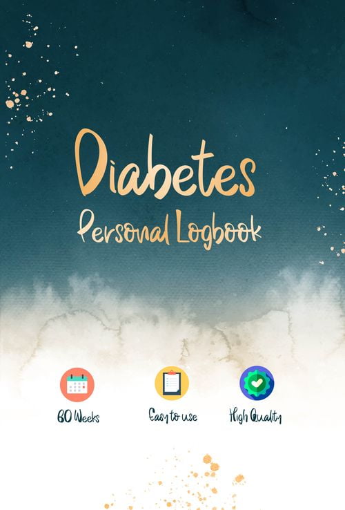 Diabetes Personal Logbook: 60 Weeks Glucose Tracker Journal for Optimum Health